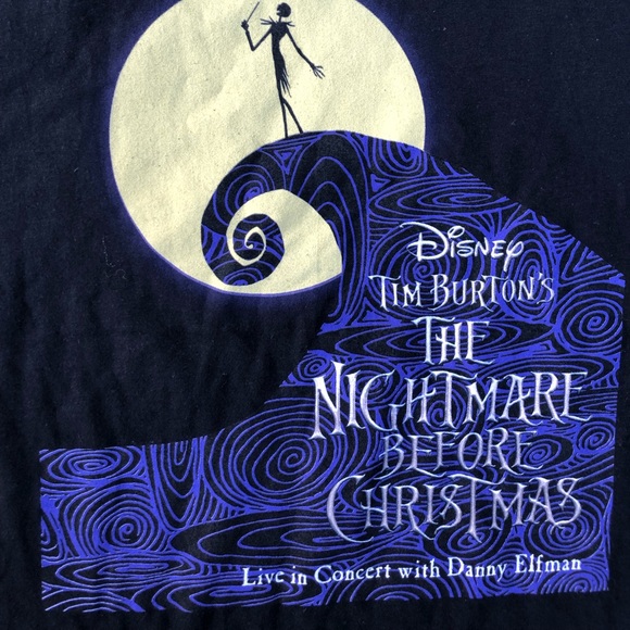 🌖🌖 Nightmare before Christmas tee - Picture 2 of 4